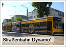Straßenbahnbeklebung Dynamo